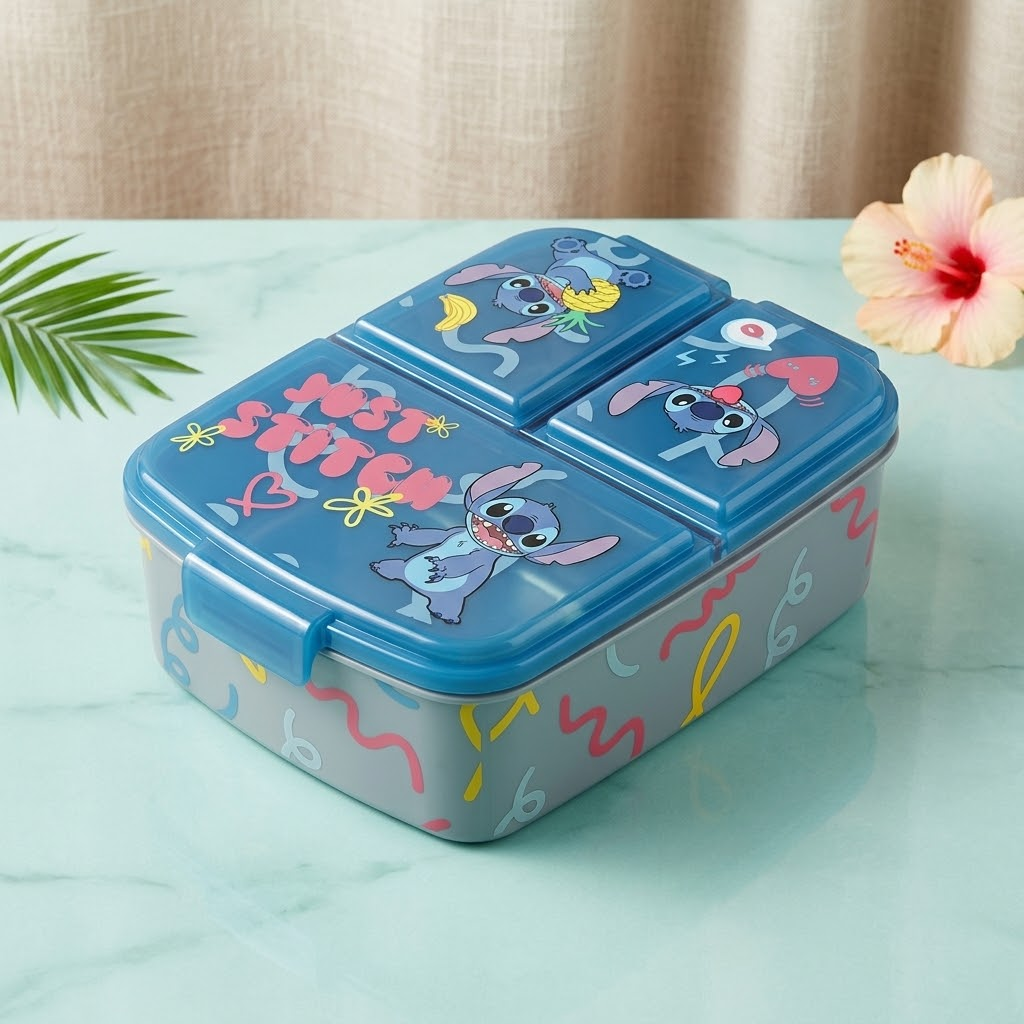 Sandwichera Multicompartimento Disney Stitch